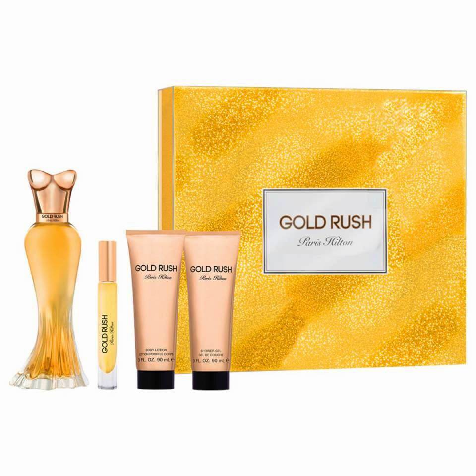 Estuche Paris Hilton Gold Rush 4pzs M