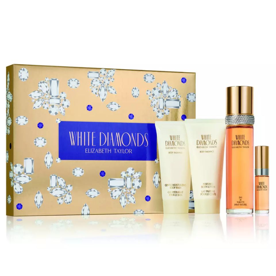 Estuche White Diamonds Elizabeth T. 4pzs M